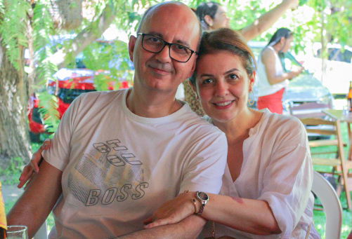 Dr. Lucídio Leitão e esposa